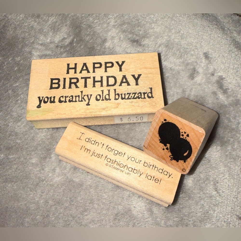 Birthday Stamps Set